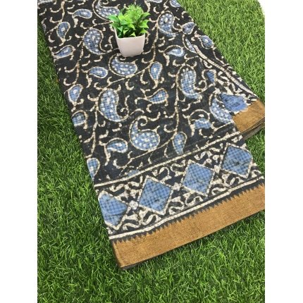 Nizam Border Jodhpur print Saree