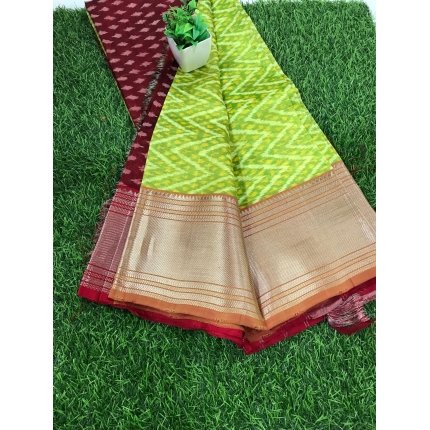 Pure Silk Ikkath Sarees