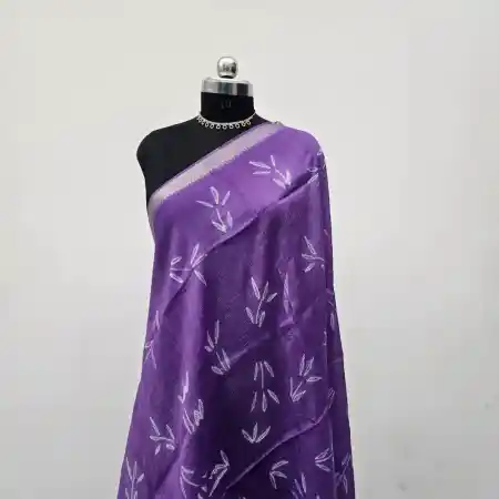 Mangalagiri Sillk Cotton Blend Needle Shibori Dupatta