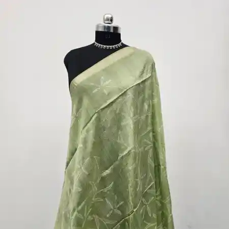 Mangalagiri Sillk Cotton Blend Needle Shibori Dupatta