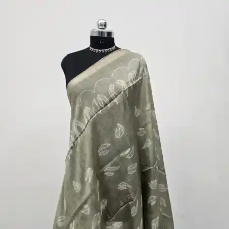 Mangalagiri Sillk Cotton Blend Needle Shibori Dupatta