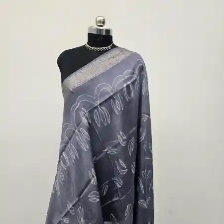 Mangalagiri Sillk Cotton Blend Needle Shibori Dupatta