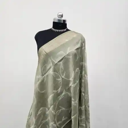 Mangalagiri Sillk Cotton Blend Needle Shibori Dupatta