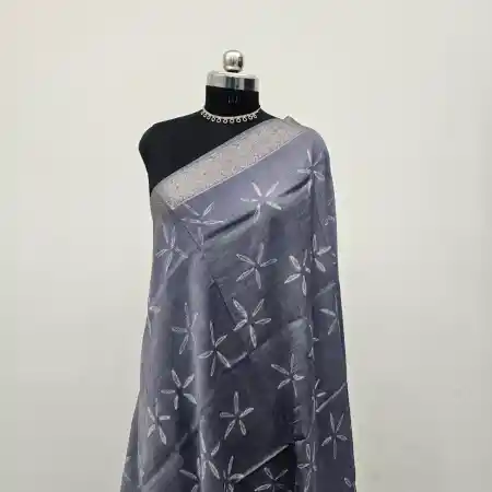 Mangalagiri Sillk Cotton Blend Needle Shibori Dupatta